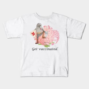 Get COVID-19 vaccinated Kids T-Shirt